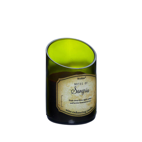 ze1- WINE BOTTLE SANGRIA SCENTED CANDLE **FreeShipping**